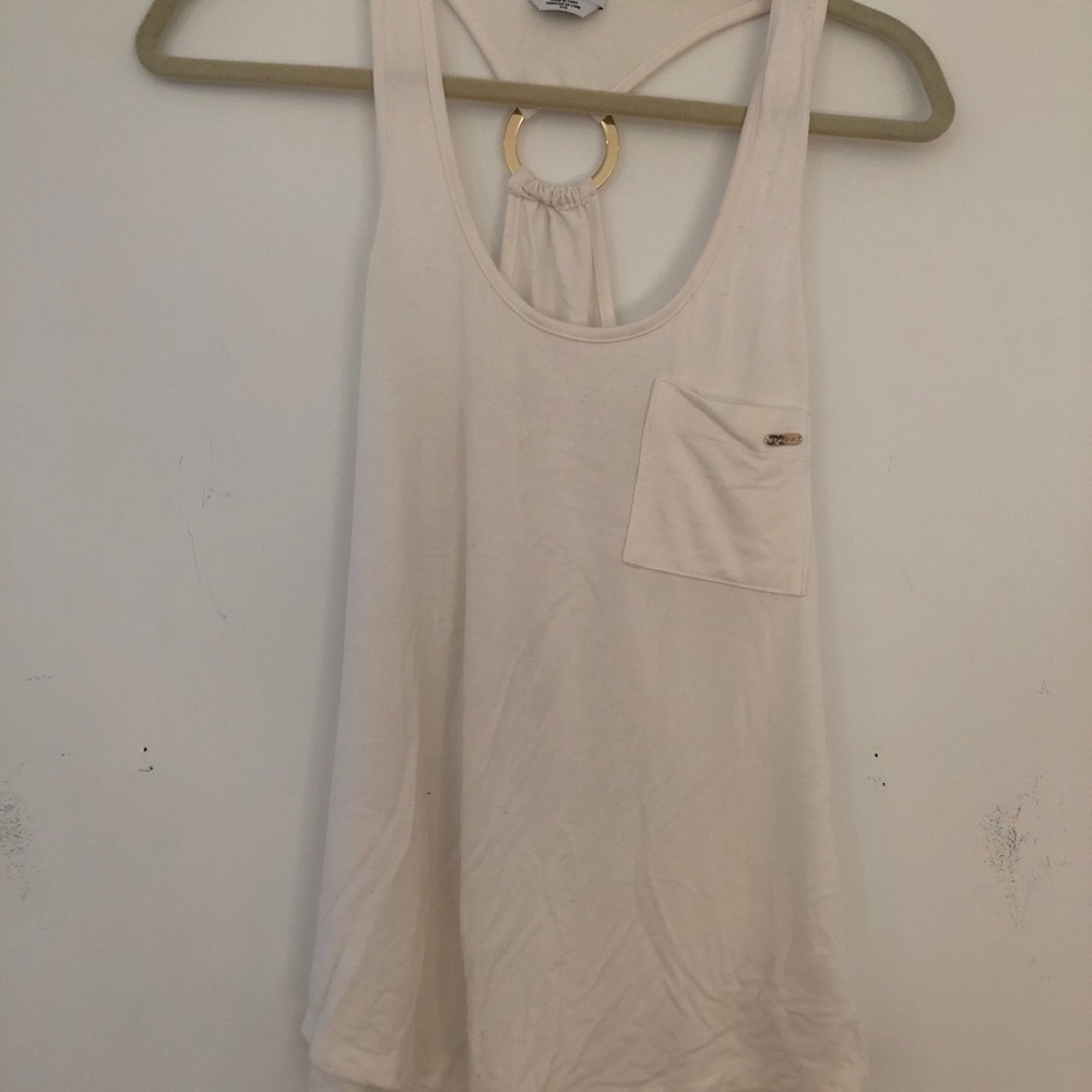 White tank top